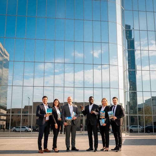 Nossa equipe, foto representada dentro da página '' Sobre nós ''