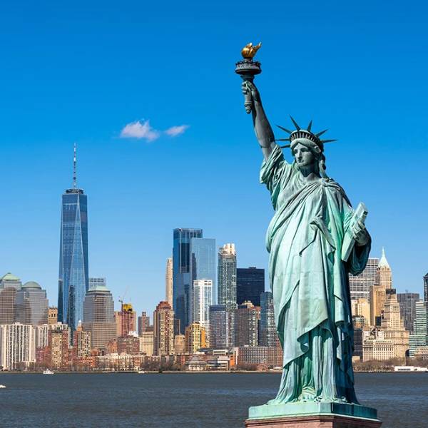 Estátua da Liberdade e Ellis Island