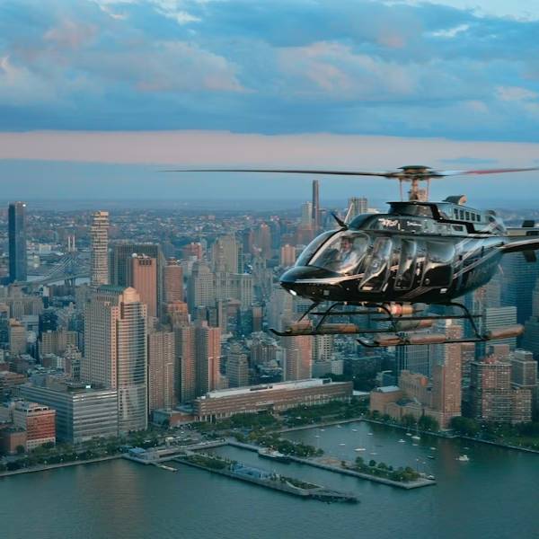 Passeio de helicóptero sobre Manhattan