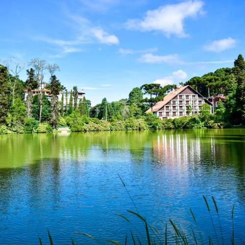 Lago Negro: cenário europeu em Gramado