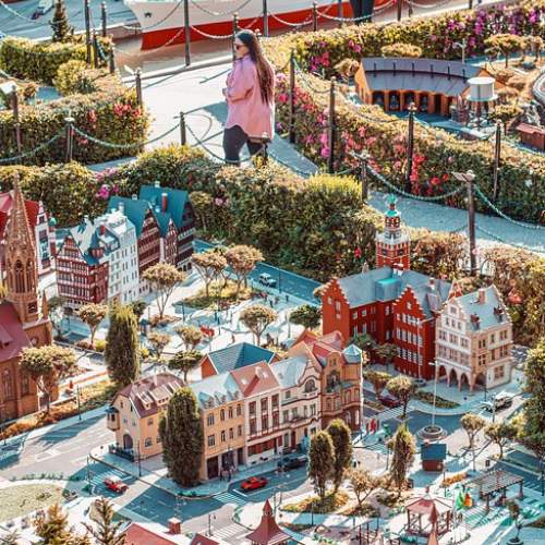 Mini Mundo: réplicas de construções em miniatura