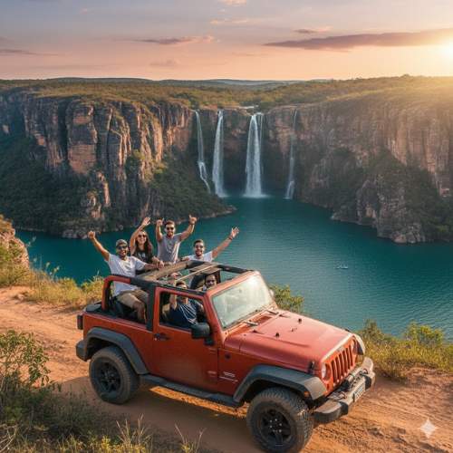 Passeio de Jeep pelos Cânions de Capitólio