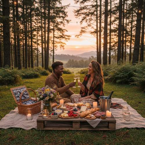 Piquenique gourmet em Monte Verde