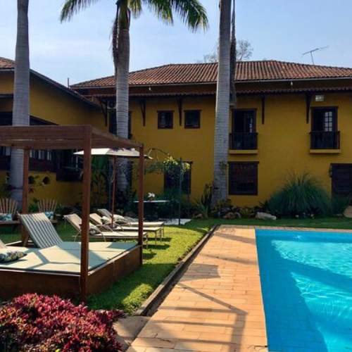 Pousada com spa e ambiente de relaxamento em Tiradentes.